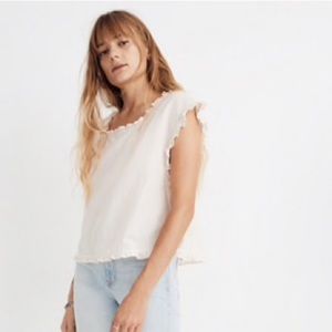 Madewell Ruffles Side-tie Top